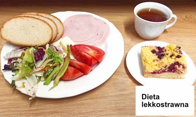 Zdjęcie przedstawia posiłek, śniadanie zgodnie z dietą lekkostrawną